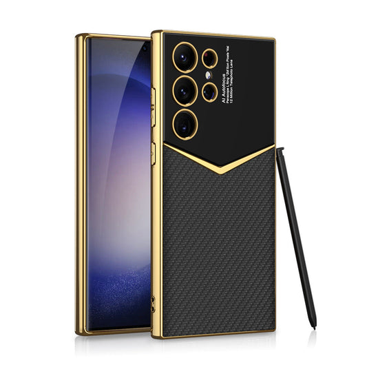 Electroplated Leather Case For Samsung Galaxy S23 Ultraš„Buy 2 get 10% Off Extra Autoš„