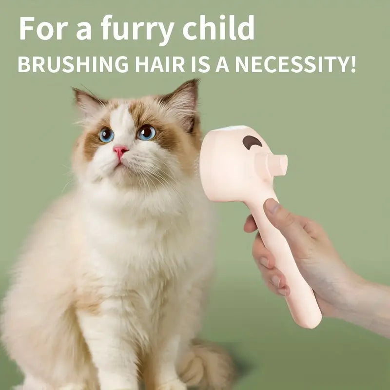 🔥Limited time 50% off! 🔥Pet hair brush and spray all-in-one