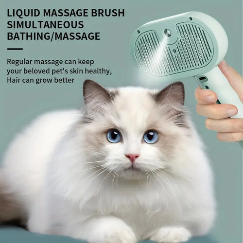 🔥Limited time 50% off! 🔥Pet hair brush and spray all-in-one