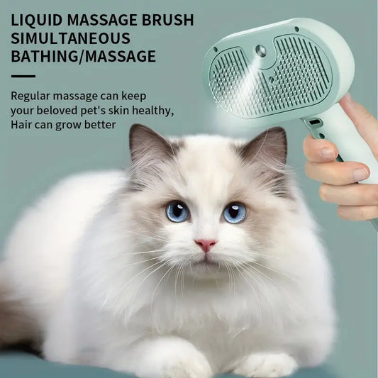 🔥Limited time 50% off! 🔥Pet hair brush and spray all-in-one