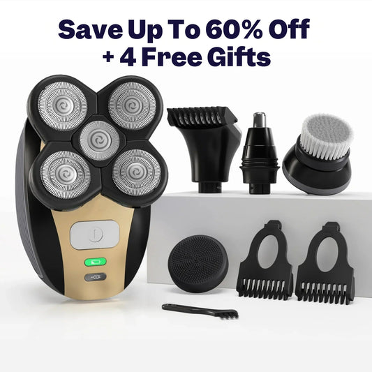 🔥50% off limited-time sale🔥 |Effortless Head Shaving: Must-Have Shaver For Bald Guys