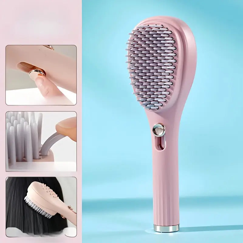 🔥Limited Time 50% Off🔥 | Retractable Anti-Static Self-Cleaning Comb