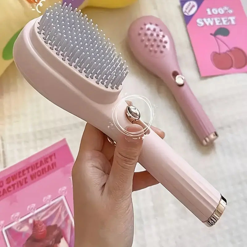 🔥Limited Time 50% Off🔥 | Retractable Anti-Static Self-Cleaning Comb