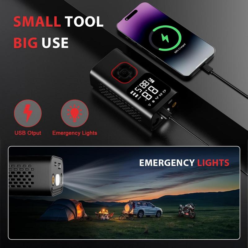 🔥Limited Time 50% Off🔥 | Portable Car Tire Pump🚗
