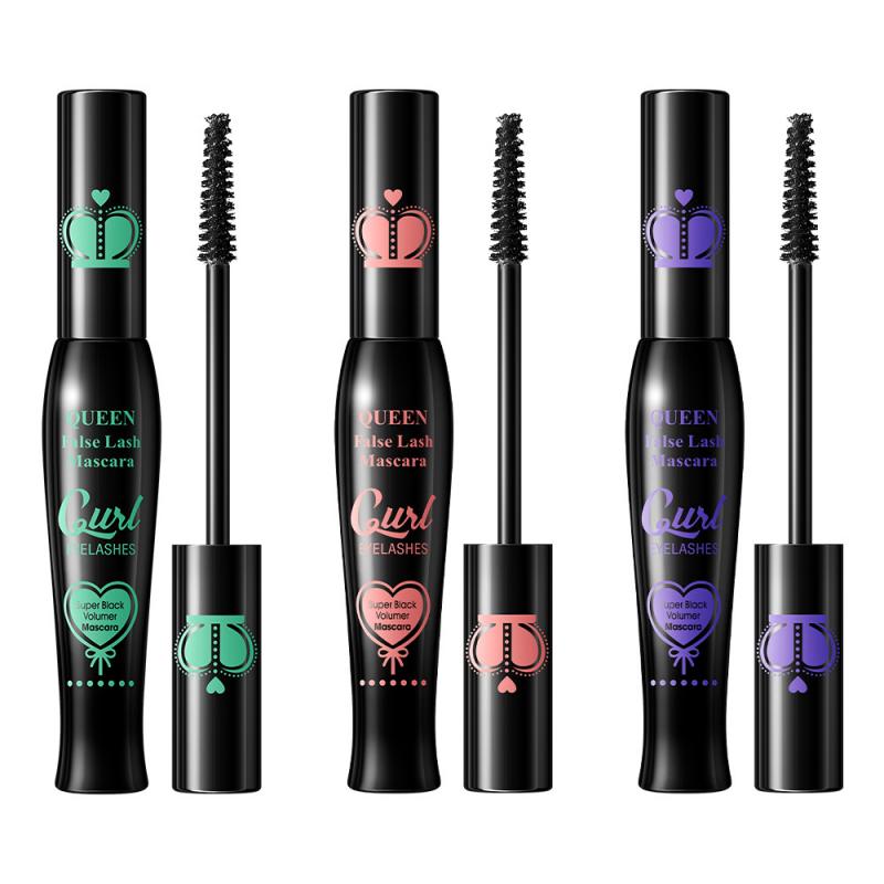 “Buy 2 Get 1 Free! Silicone Brush Queen Mascara – Curl Like False Lashes ”
