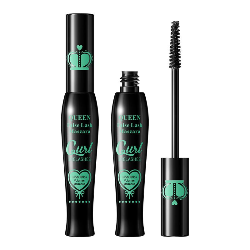 “Buy 2 Get 1 Free! Silicone Brush Queen Mascara – Curl Like False Lashes ”
