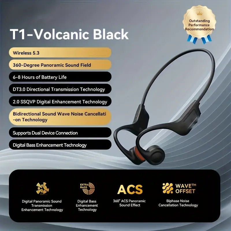 🔥Limited Time 50% Off🔥 | Bone Conduction Sports Bluetooth Headphones🎧
