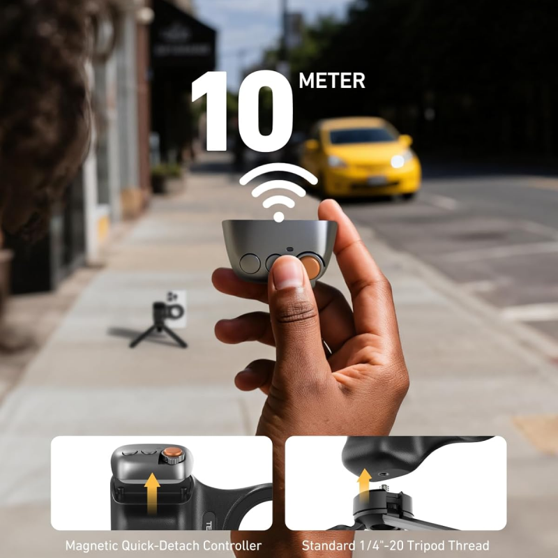 🔥Limited time 50% off! This magnetic camera grip rotates 180°