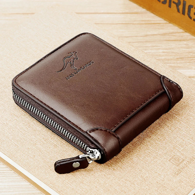 🔥50% off limited-time sale🔥 | Men's wallet zipper leather wallet