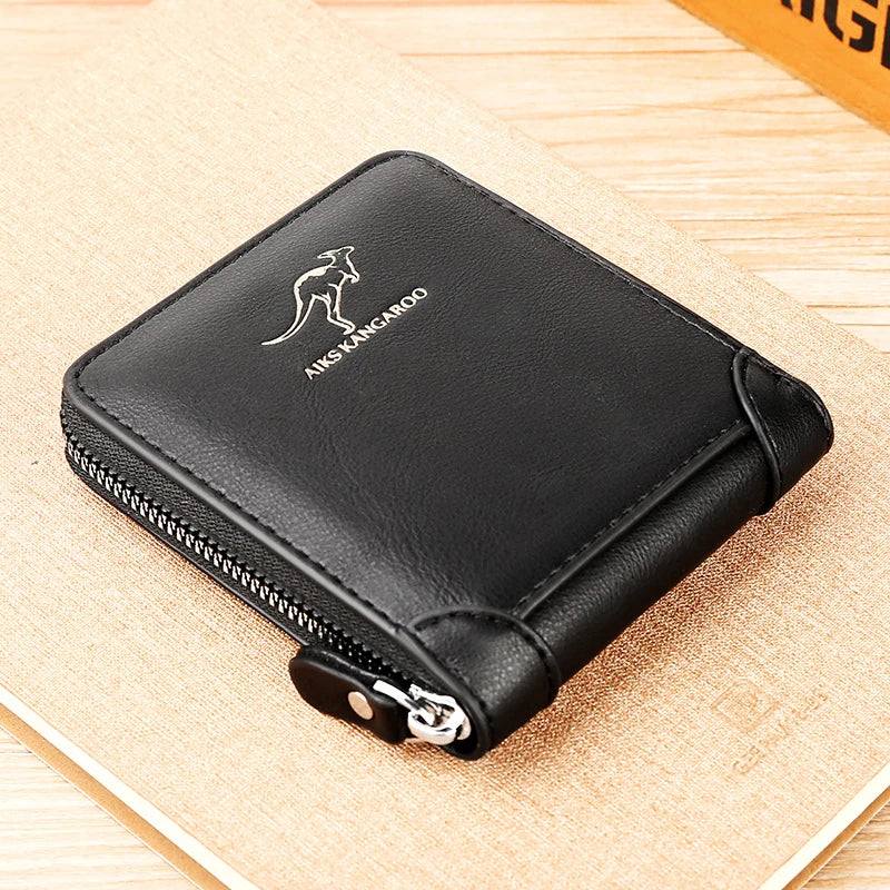🔥50% off limited-time sale🔥 | Men's wallet zipper leather wallet