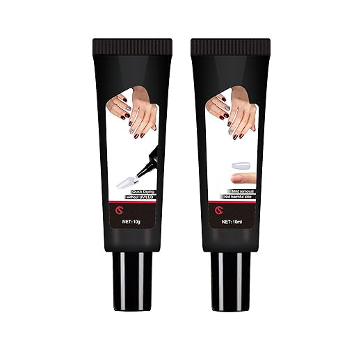 🔥50% off limited-time sale🔥 |Newly Upgraded Quick Drying 10g Semi Solid Nail Glue Gel