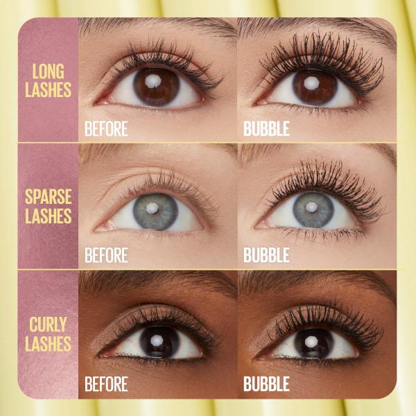🔥50% off limited-time sale🔥 |Colossal Bubble Mascara, get Buildable Volume and Length for Bold, Separated Lashes, for 24HR,