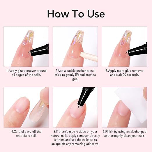 🔥50% off limited-time sale🔥 |Newly Upgraded Quick Drying 10g Semi Solid Nail Glue Gel