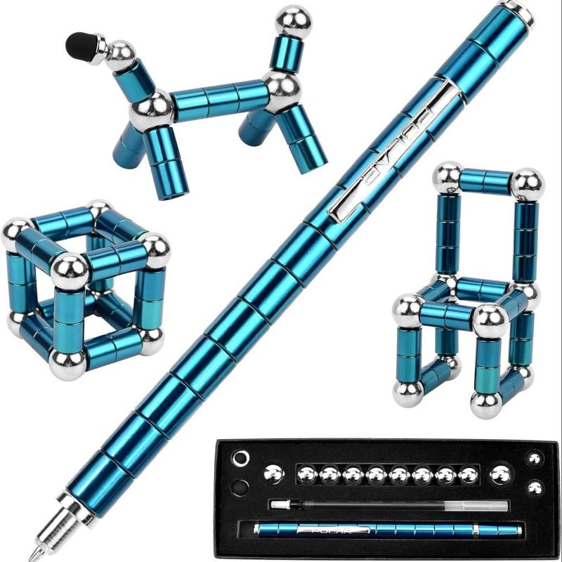 “Fun Magnetic Fidget Pen - Calming Stress Relief Toy | Unique Gift for Kids, Teens & Friends🎉🎉🎉”
