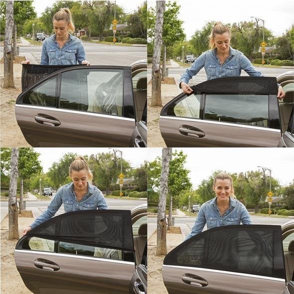 Universal car window screens (2pack)