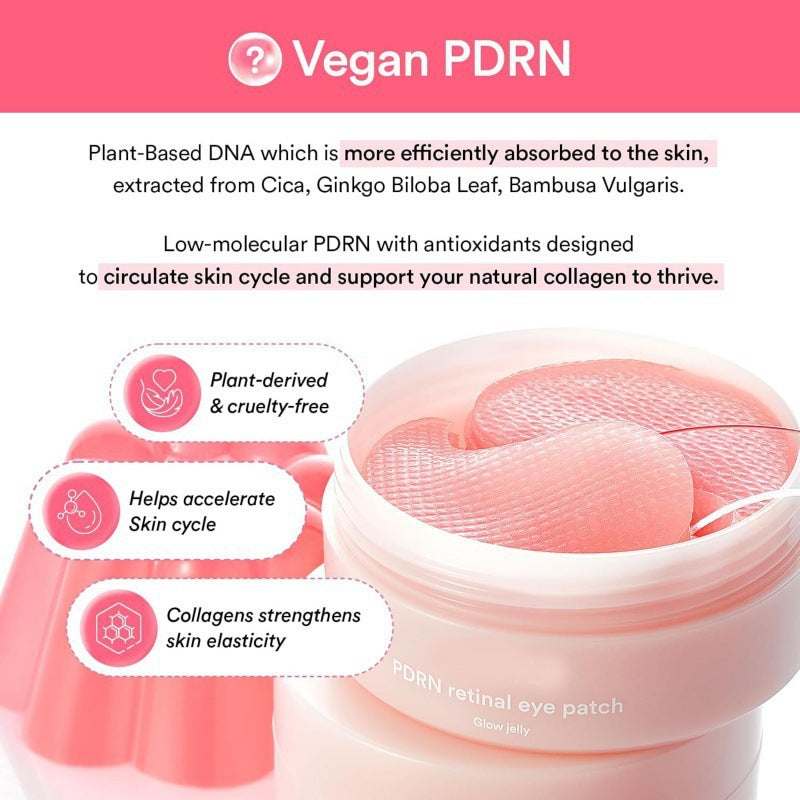 🔥50% off limited-time sale🔥 |PDRN Retinal Eye Patch Glow jelly 60 Patches