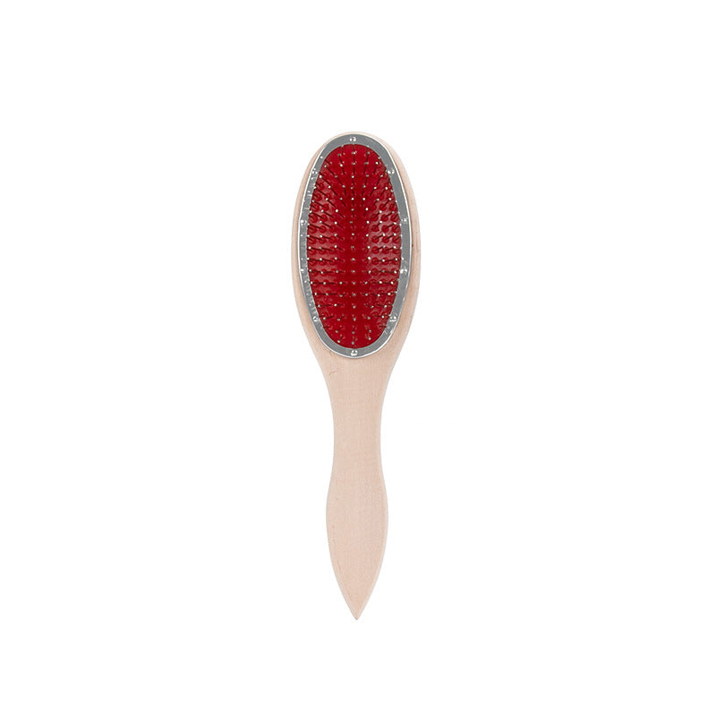 Portable Wooden Wig Comb Brush