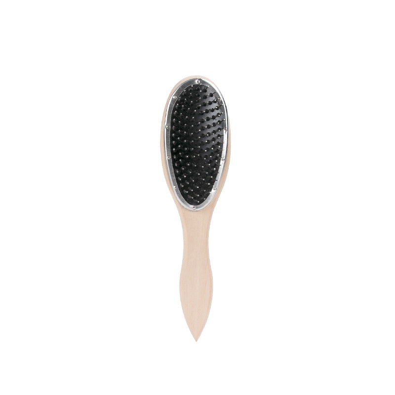 Portable Wooden Wig Comb Brush