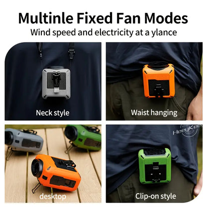 🔥Limited time 40% off! 🔥Portable waist-mounted fan