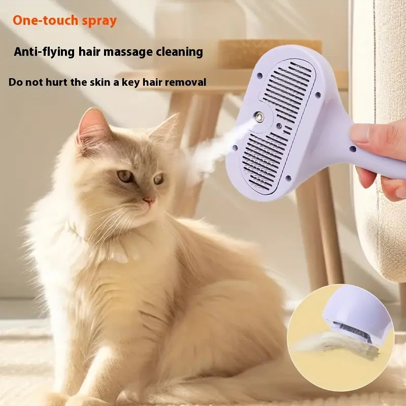 🔥Limited time 50% off! 🔥Pet hair brush and spray all-in-one