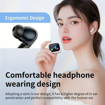 🔥[Limited Time 40% Off]🔥Upgraded 2.01-inch Large Screen Wireless Sports Earbuds
