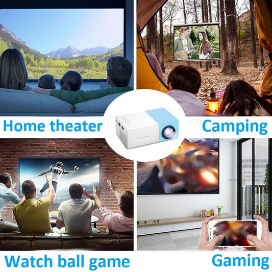 🔥Limited Time 50% Off! | Mini portable 1080P HD projector- let you enjoy a visual feast anytime, anywhere！
