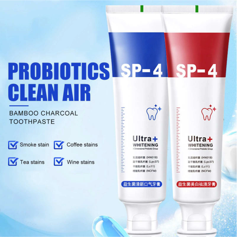 🔥Limited Time Half-Off🔥 | Probiotic Whitening and Stain-Removing Toothpaste
