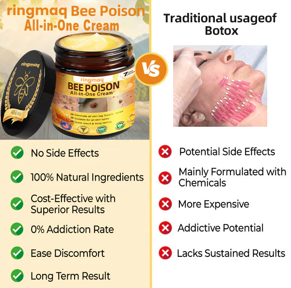 ringmaq Bee Poison All-in-One Cream US Dermatologist Approved