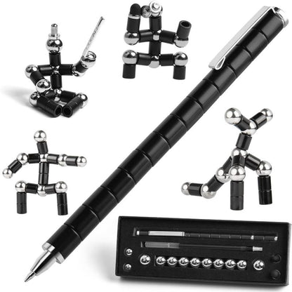 “Fun Magnetic Fidget Pen - Calming Stress Relief Toy | Unique Gift for Kids, Teens & Friends🎉🎉🎉”