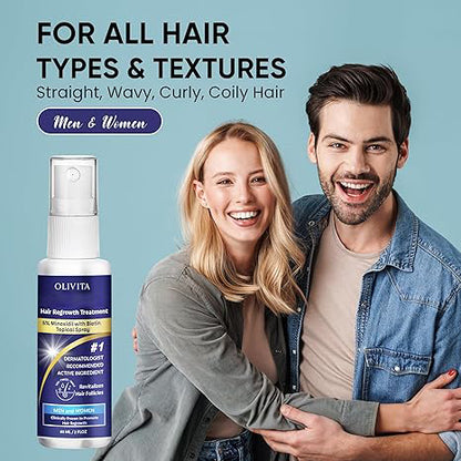 🔥Limited-Time 50% Off🔥 |Spray Hair Regrowth Treatment Serum with Biotin
