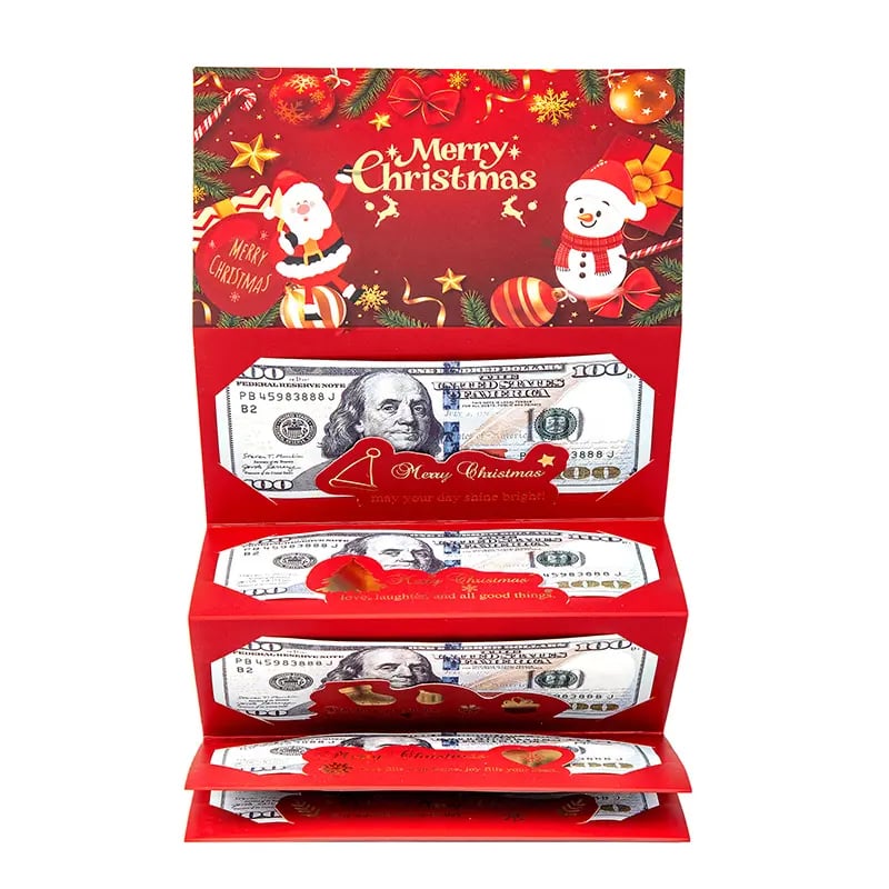 🎄Christmas Sales 49% OFF🎁Christmas Cash Gift Envelope
