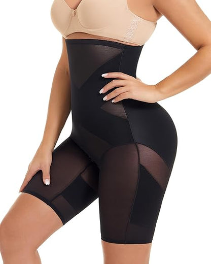 🔥50% off limited-time sale🔥 |Tummy Control Shapewear for Women High Waisted Butt Lifting Panties Thigh Slimmer Body Shaper Shorts
