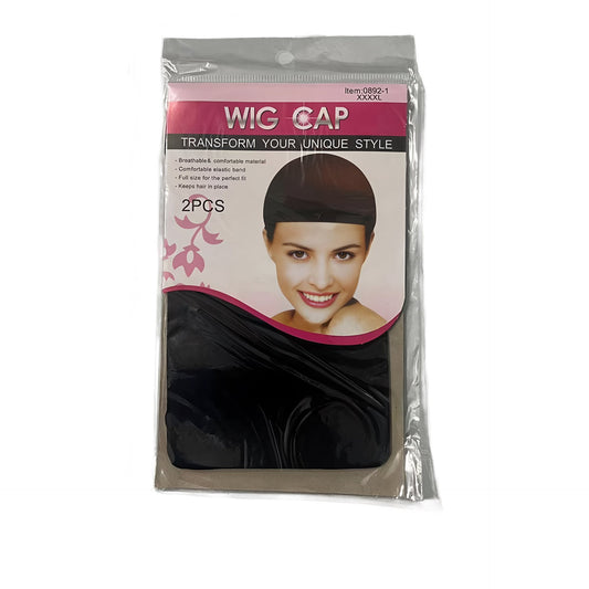 🔥50% off limited-time sale🔥 |HD Wig Caps Super Thin, Two-pack,4PCS Ultra Thin Wig Caps Black