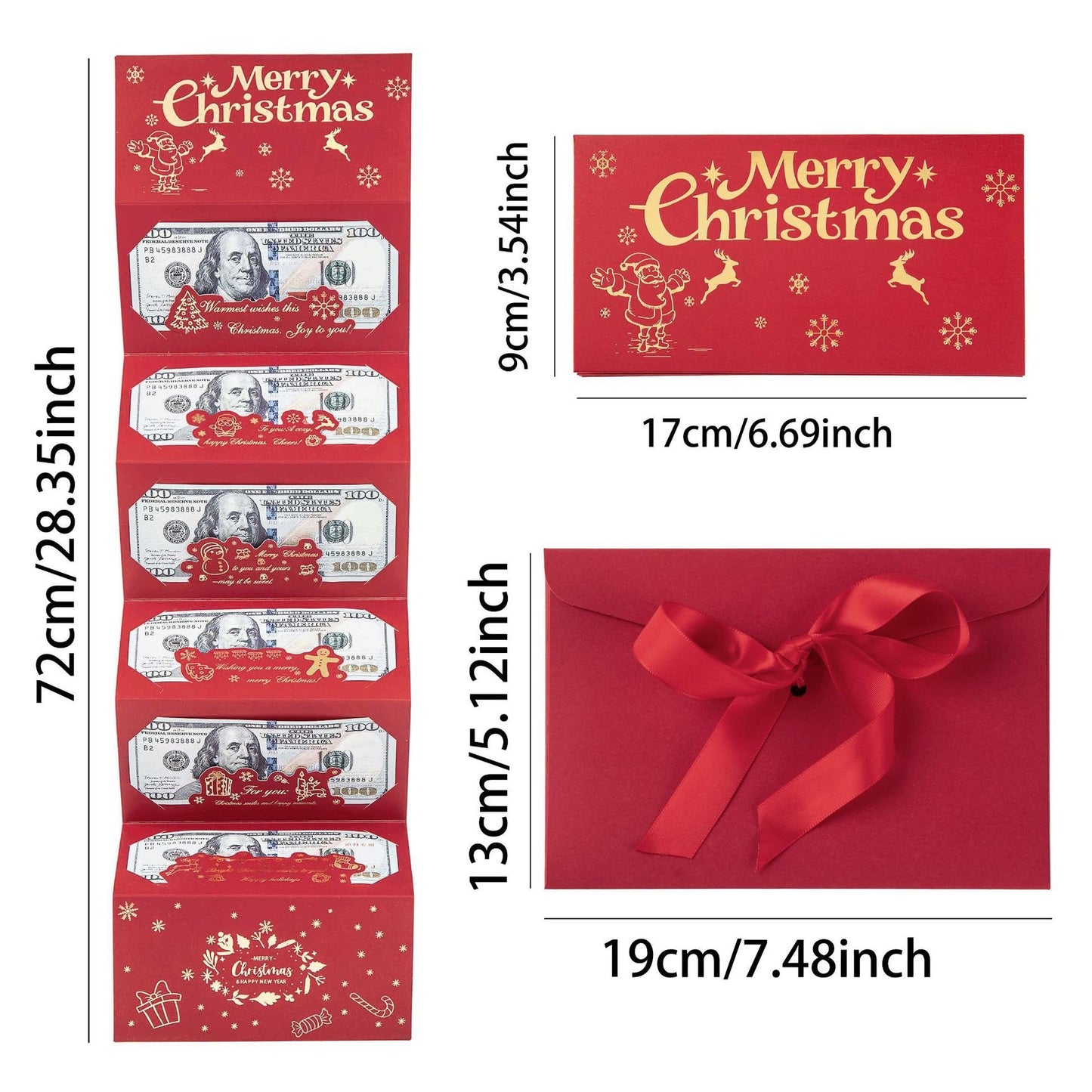 🎄Christmas Sales 49% OFF🎁Christmas Cash Gift Envelope