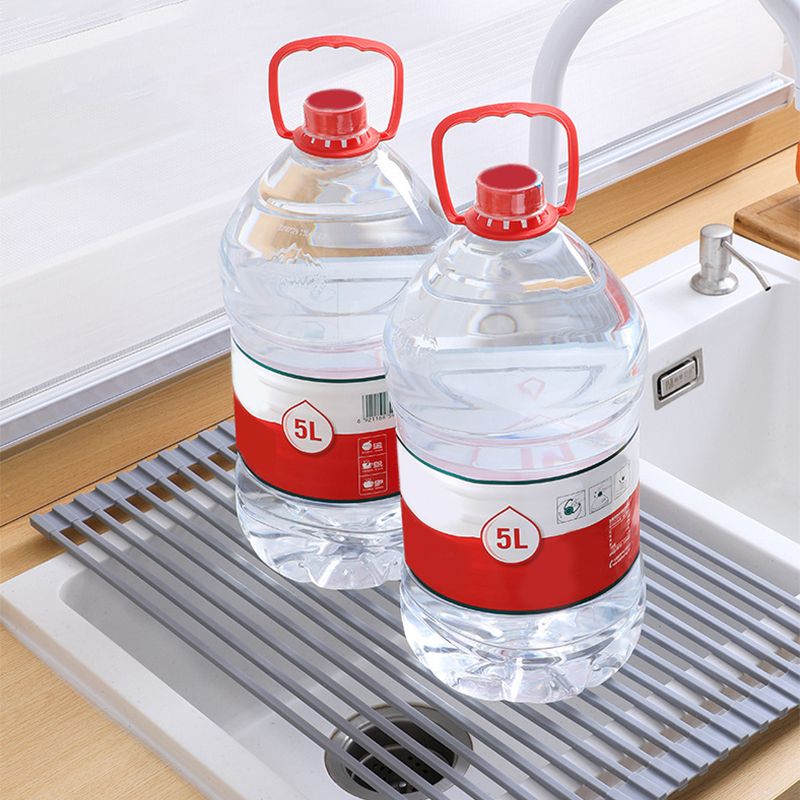 Multipurpose Roll-Up Dish Drying Rack